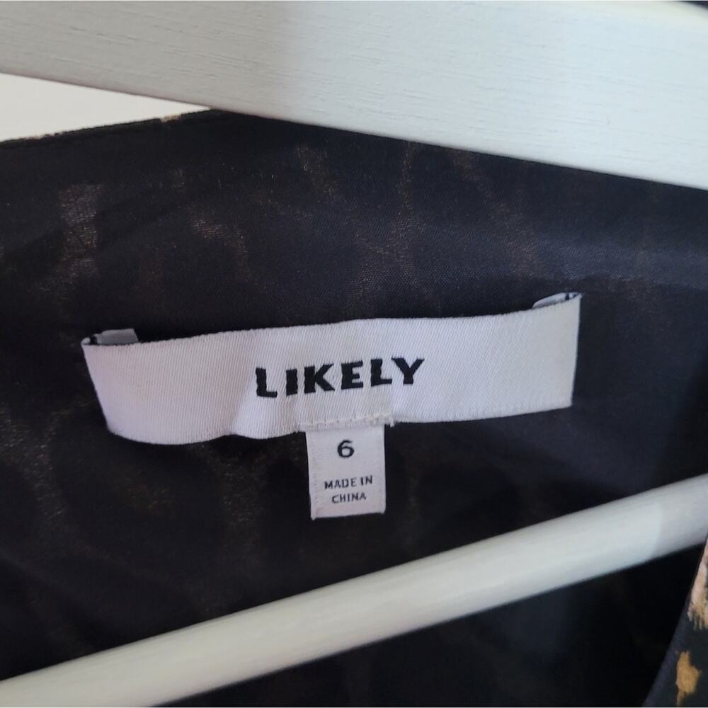 Likely Cheetah Leopard Print Shift Dress - image 6